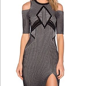 Three Floor Dress Preowned Sz XS stretchy